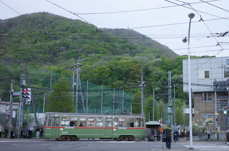 札幌市電リバイバルカラー243号ラストラン