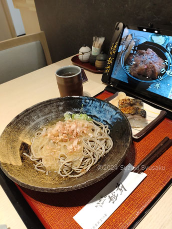 おろしそば＆焼き鯖寿司