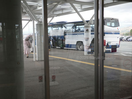 花巻空港到着