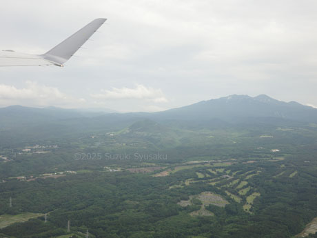 青森空港離陸