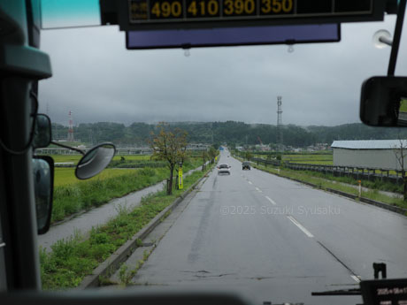 青森空港行きのバス