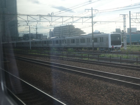 サンダーバードの車窓から