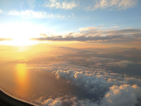 新千歳空港離陸