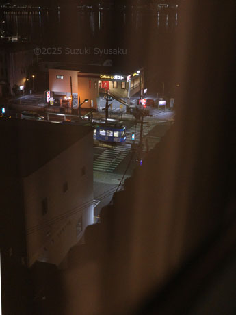 長崎のホテルから