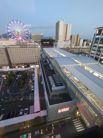 鹿児島中央駅前のホテル